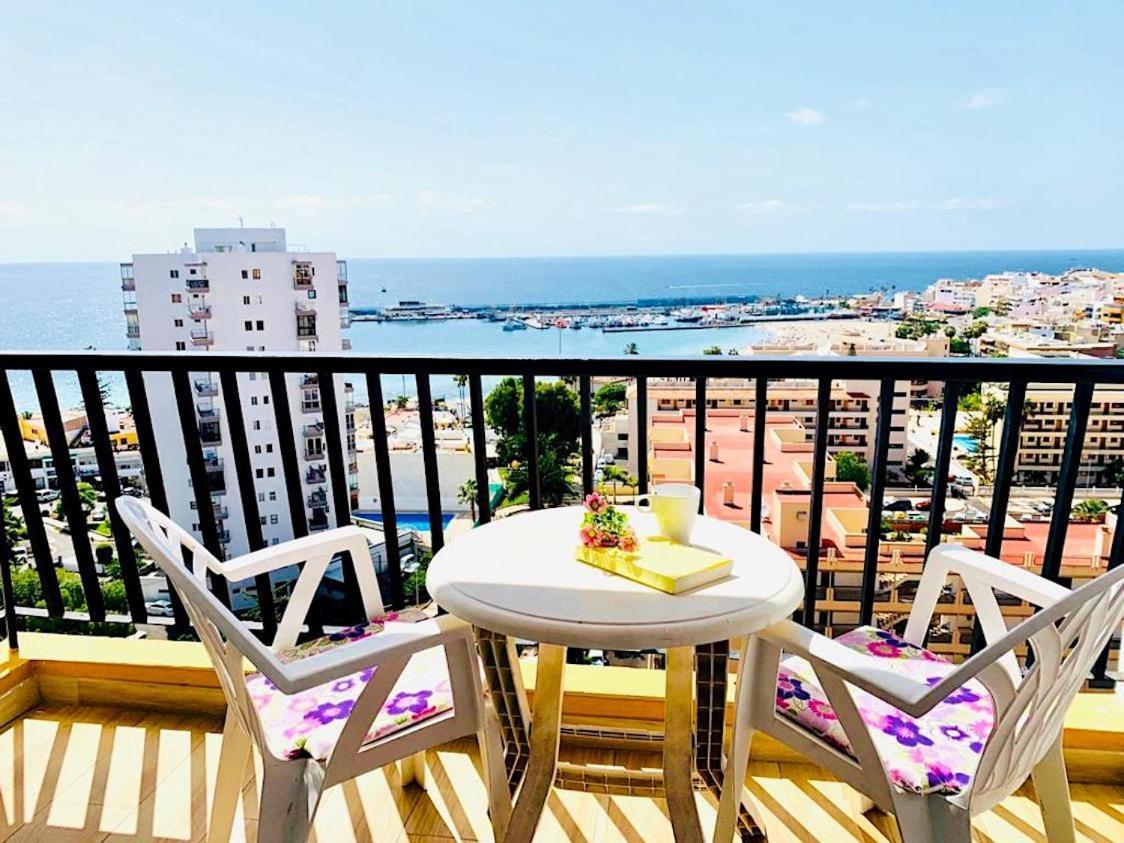 Amazing Views To Los Cristianos Bay In Achacay Arona  Luaran gambar