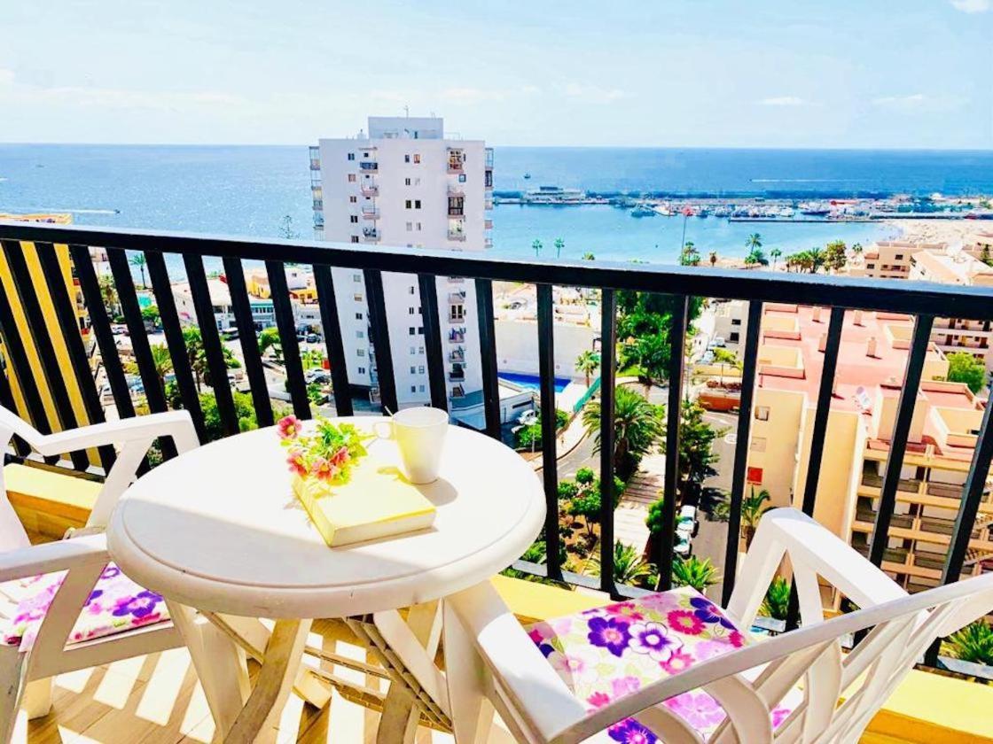 Amazing Views To Los Cristianos Bay In Achacay Arona  Luaran gambar